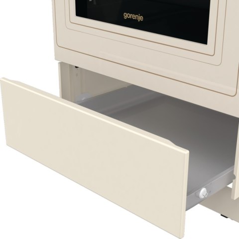 Gorenje Cooker | GKS5B70CLI | Hob type Gas | Oven type Electric | Sandy | Width 50 cm | Depth 59.4 cm | 70 L