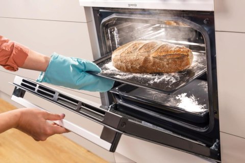 Gorenje Cooker | GKS5B70CLI | Hob type Gas | Oven type Electric | Sandy | Width 50 cm | Depth 59.4 cm | 70 L