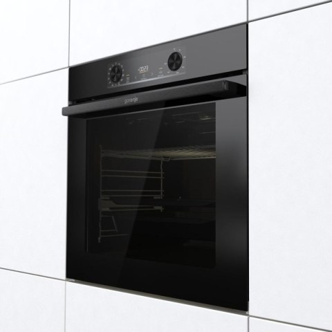 Gorenje Oven | BOS6737E13FBG | 77 L | Electric | AquaClean | Mechanical | Steam function | Height 59.5 cm | Width 59.5 cm | Stai