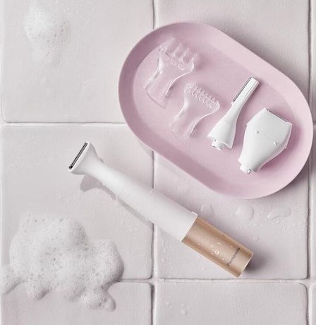 Zestaw do ciała i bikini Panasonic 5 w 1 ES-WM31, biały/złoty róż | Panasonic