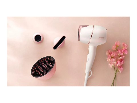 Suszarka do włosów Philips z funkcją SenseIQ | BHD628/00 Prestige | 1800 W | Liczba ustawień temperatury 3 | Funkcja jonizacji |