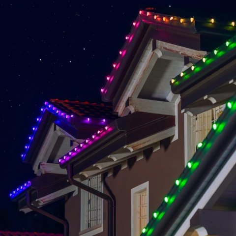 Żarówki Twinkly C9 Smart LED 40 RGB, 24,2 m, zielony przewód|Twinkly