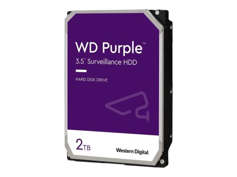 Dysk HDD WD Purple WD23PURZ (2 TB ; 3.5"; 64 MB; 5400 obr/min)