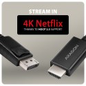 AXAGON RVD-HI20C2 Kabel DisplayPort -> HDMI 2.0b 1,8 m, 4K/60Hz | AXAGON