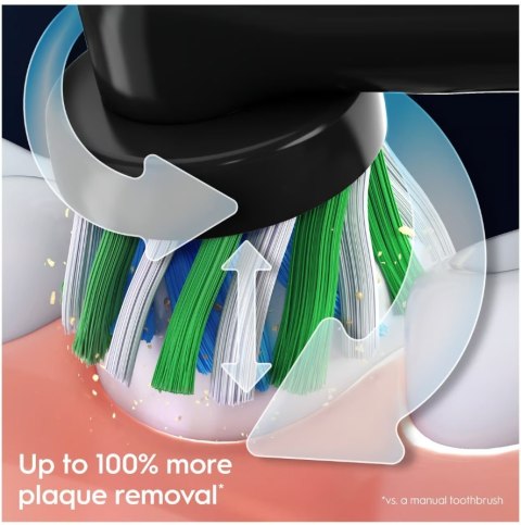 Oral-B | Elektryczna szczoteczka do zębów | Pro 3 Sensitive Clean & Care | Akumulatorowa | Dla dorosłych | Liczba główek szczote