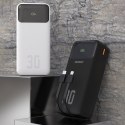 Powerbank 30000mAh z wbudowanymi kablami PD 22.5W - biały