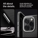 Etui case na iPhone 16 Pro Max Enzo Aramid Mag z MagSafe - czarno-srebrne
