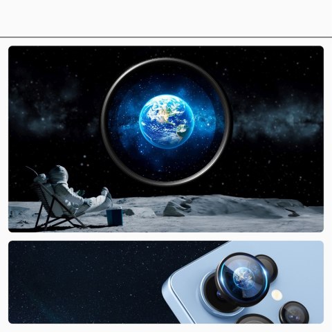 Osłona aparatu na Samsung Galaxy S25 Ultra czarna - 2 szt.