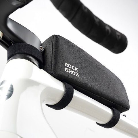 Torba rowerowa mocowana na ramę 0.9l - czarna