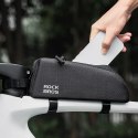 Torba rowerowa mocowana na ramę 0.9l - czarna