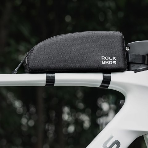 Torba rowerowa mocowana na ramę 0.9l - czarna