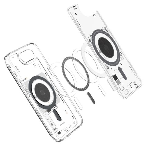 Etui case na iPhone 16e Neo One Ultra Hybrid MagSafe - przezroczyste