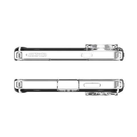 Etui na Samsung Galaxy S25 Edge z nadrukiem Ultra Hybrid Mag z MagSafe - przezroczyste
