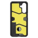 Etui plecki na Samsung Galaxy A56 5G z podstawką Tough Armor - szaro czarny