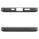 Etui plecki na iPhone 16e z podstawką Tough Armor MagSafe - przezroczysto-szare
