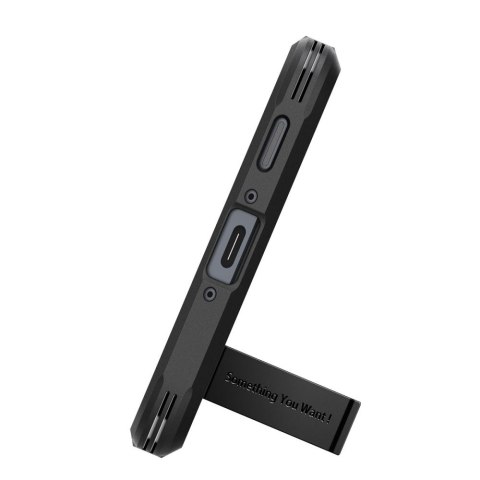 Etui pokrowiec na Samsung Galaxy A36 5G z podstawką Tough Armor - czarne