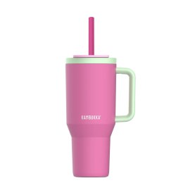 KUBEK TERMICZNY RIO ZE SŁOMKĄ BUBBLE MINT 950ML