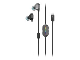 Lenovo RGB Gaming In-Ear Headphones | Legion E510 7.1 | Built-in microphone | Wired | Stormy Gray