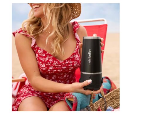 Nutribullet Blender | NBP016B | Osobisty | Materiał słoika Stal nierdzewna | Pojemność słoika 0,59 L | Czarny
