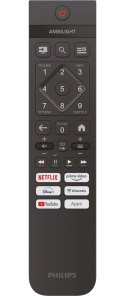 Philips 55PUS8010/12 | 55 | Smart TV | TITAN OS | UHD | Czarny