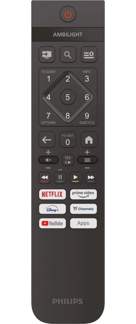 Philips 55PUS8010/12 | 55 | Smart TV | TITAN OS | UHD | Czarny