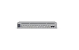 UBIQUITI A 16-port, Layer 3 Etherlighting switch with 2.5 GbE, PoE++ output, and versatile mounting options