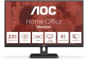 AOC 24E3UM 23,8" 1920x1080/300 cd/m²/4 ms/DisplayPort HDMI Headphone out, Black