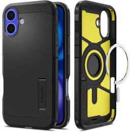 Etui Tough Armor MagSafe z podstawką na iPhone 16 - czarne