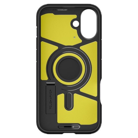 Etui Tough Armor MagSafe z podstawką na iPhone 16 - czarne