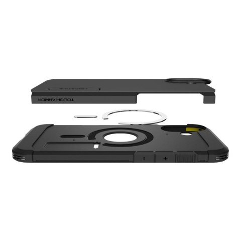Etui Tough Armor MagSafe z podstawką na iPhone 16 - czarne