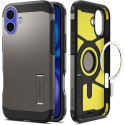 Etui Tough Armor MagSafe z podstawką na iPhone 16 - gunmetal