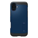 Etui Tough Armor MagSafe z podstawką na iPhone 16 - niebieskie