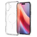 Etui plecki na iPhone 16 Plus Ultra Hybrid Mag z MagSafe - przezroczyste białe