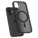 Etui pokrowiec na iPhone 16e Ultra Hybrid T MagSafe - półprzezroczysto czarne