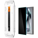 Szkło hartowane prywatyzujące na Samsung Galaxy S24 Ultra Glas.tR EZ Fit Privacy - 2 szt.
