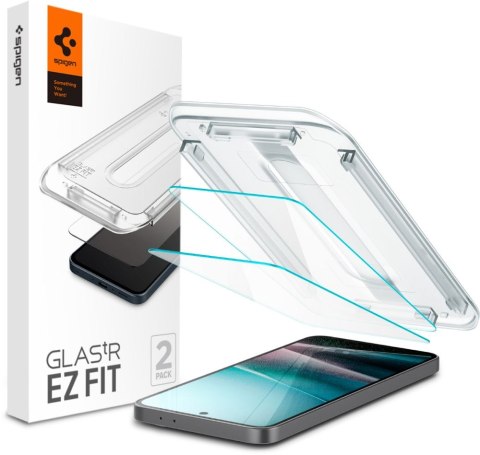 Szkło hartowane z ramką montażową na Samsung Galaxy A36 5G przezroczyste - 2 szt.