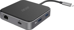 Acer 7-in-1 USB Type-C Dock | Porty Ethernet LAN (RJ-45) 1 | Porty DisplayPort 1 | Porty HDMI 1