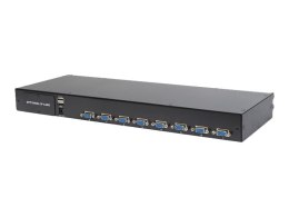 Digitus | Modułowy przełącznik KVM | DS-72213 | 8-portowy