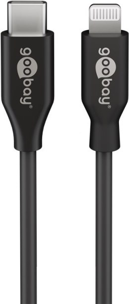 Goobay | Kabel Lightning USB-C do ładowania i synchronizacji | Okrągły kabel