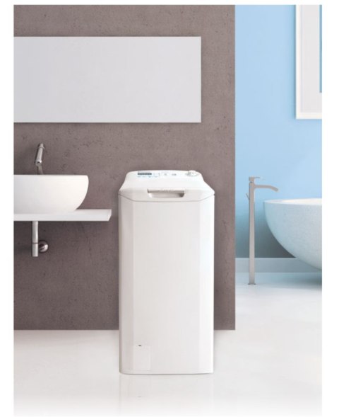 Pralka | CST 07LET/1-S | Klasa efektywności energetycznej E | Ładowanie od góry | Pojemność prania 7 kg | 1000 obr/min | Głęboko