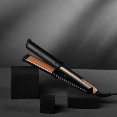 Remington S6077 ONE Straight & Curl Hair Straightener, Ceramic, Brown
