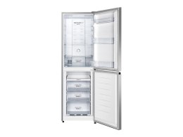 Gorenje NRK418ECS4 Refrigerator, E, Free standing, Combi, Height 182.4 cm, Net Fridge 171 L, Net Freezer 85 L, Grey | Gorenje