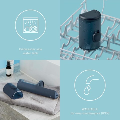 Panasonic EW-DJ66-A303 Oral Irrigator, Black | Panasonic