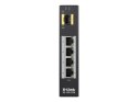 D-LINK DIS-100G-5PSW L2 Unmanaged Industrial Switch with 4 10/100/1000Base-T ports and 1 1000Base-X SFP ports | D-Link | 60 mo