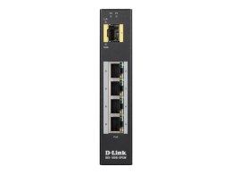 D-LINK DIS-100G-5PSW L2 Unmanaged Industrial Switch with 4 10/100/1000Base-T ports and 1 1000Base-X SFP ports | D-Link | 60 mo