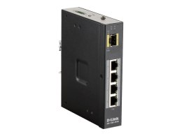 D-LINK DIS-100G-5PSW L2 Unmanaged Industrial Switch with 4 10/100/1000Base-T ports and 1 1000Base-X SFP ports | D-Link | 60 mo