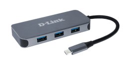 D-LINK DUB-2335 6-in-1 USB-C Hub with HDMI/Gigabit Ethernet/Power Delivery | D-Link | 6-in-1 USB-C Hub with HDMI/Gigabit Etherne