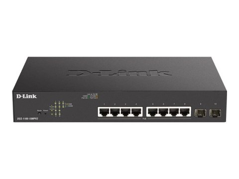 D-Link 10-Port PoE+ Gigabit Smart Managed Switch