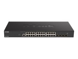 D-Link DXS-1210-28T 24-port 10GBase-T + 4-port 10/25G SFP28 Smart Managed Switch