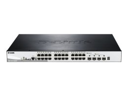 D-Link DGS-1510-28XMP/E 28-Port Gigabit Stackable POE Smart Managed Switch including 4 10G SFP+ | D-Link